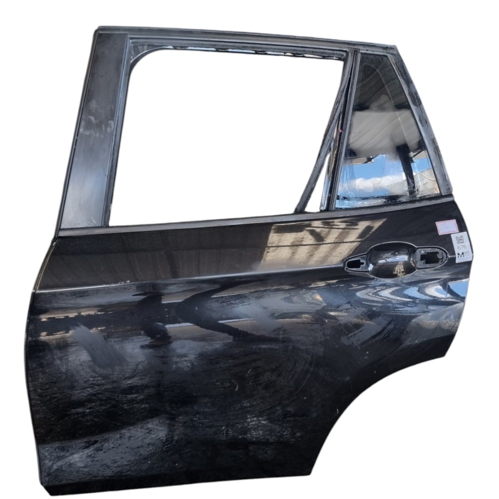 Porta Traseira Esquerda Bmw X1 2011 2012 2015 Traseira Esquerdo Preto