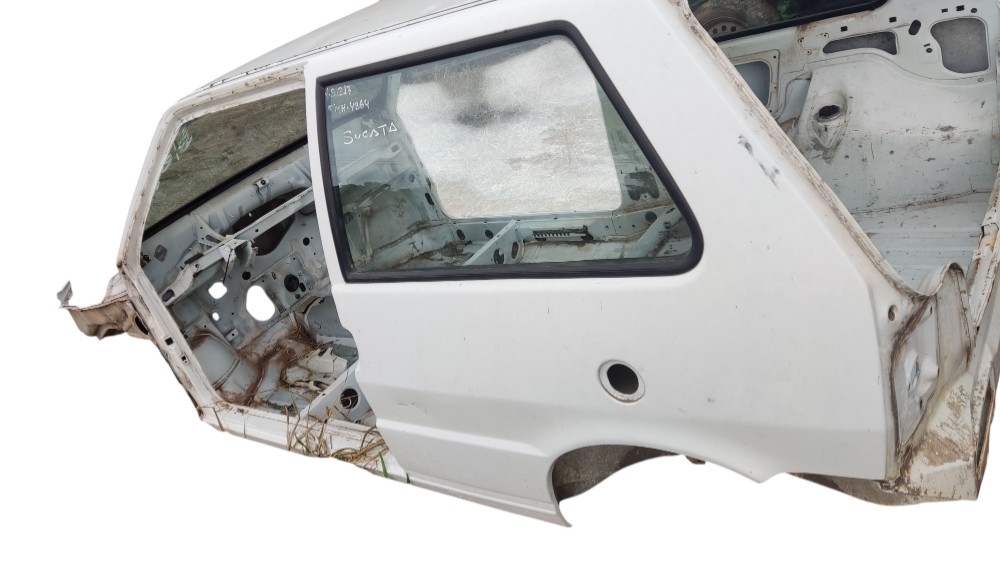 Caixote Traseiro Com Teto Fiat Uno Mille 2 Portas 4