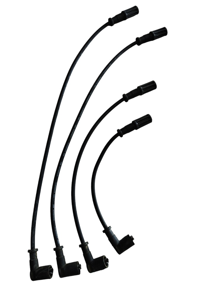Kit 4 Cabo Vela Fiat Uno Vivace Attractive Way 1.0 2014/2016 Preto