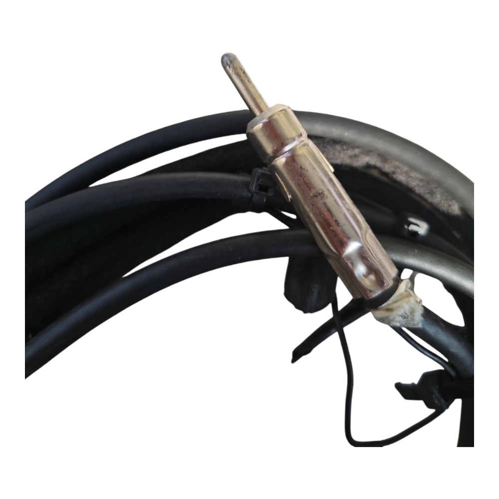 Cabo Antena Volkswagen Fox Original 2011 A 2014 Preto Preto Preto 4