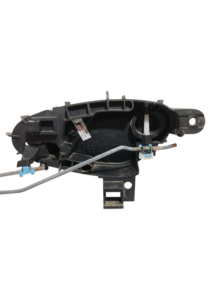 Maçaneta Interna Traseira Direita Citroen Xsara 95090101 Preto Traseira 3