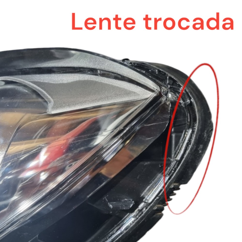 Farol Esquerdo Mercedes C180 C200 2012 2013 2014