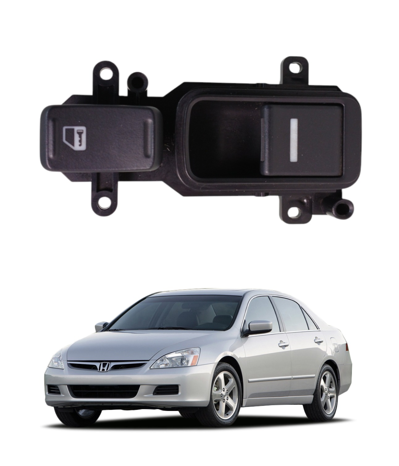 Comando Vidro Dianteiro Direito Honda Accord 2004 E5851