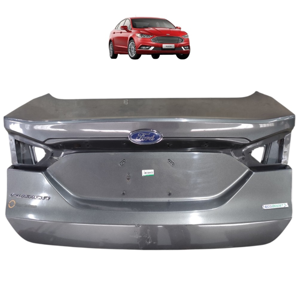 Tampa Traseira Ford Fusion 2018 2017 2016 2015 2014 Cinza 1