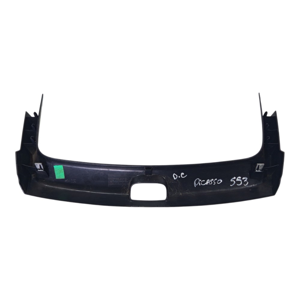 Acabamento Painel Central Citroen C4 Picasso 2009 10 A 2013 Preto Brilhante 4