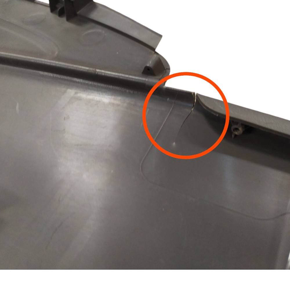 Acabamento Lateral Dir. Console New Civic 2006 2011 Detalhe