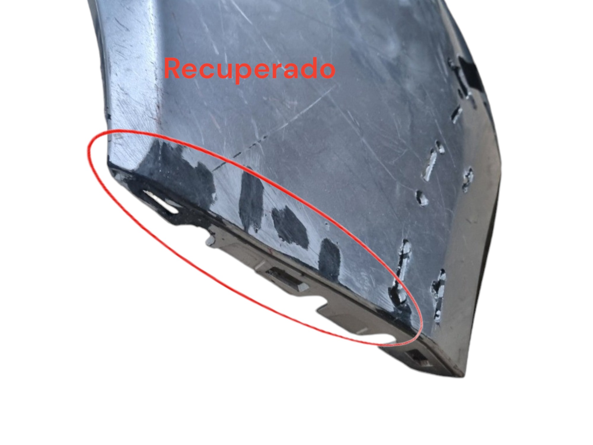 Parachoque Dianteiro Renault Sandero Stepway 2012 2013 2014 Cinza