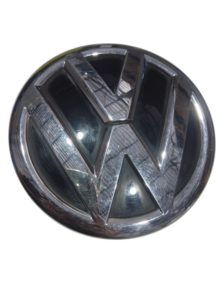 Emblema Tampa Traseira Volkswagen Saveiro 2010 A 2015 Prata Prata 3
