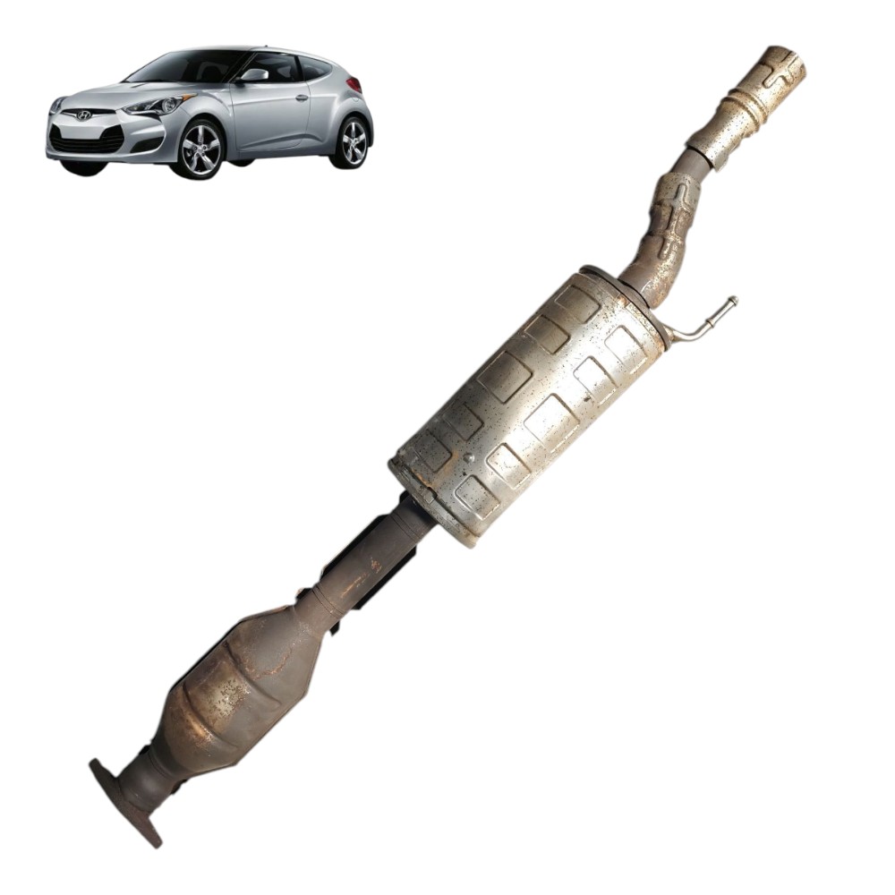 Escapamento Intermediário Hyundai Veloster 1.6 2011 2012 13 1