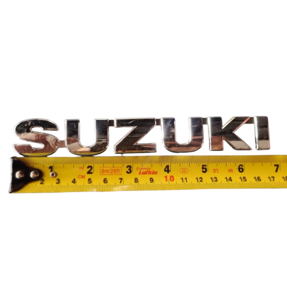 Emblema Cromado Traseiro Suzuki Grand Vitara Original Cromado