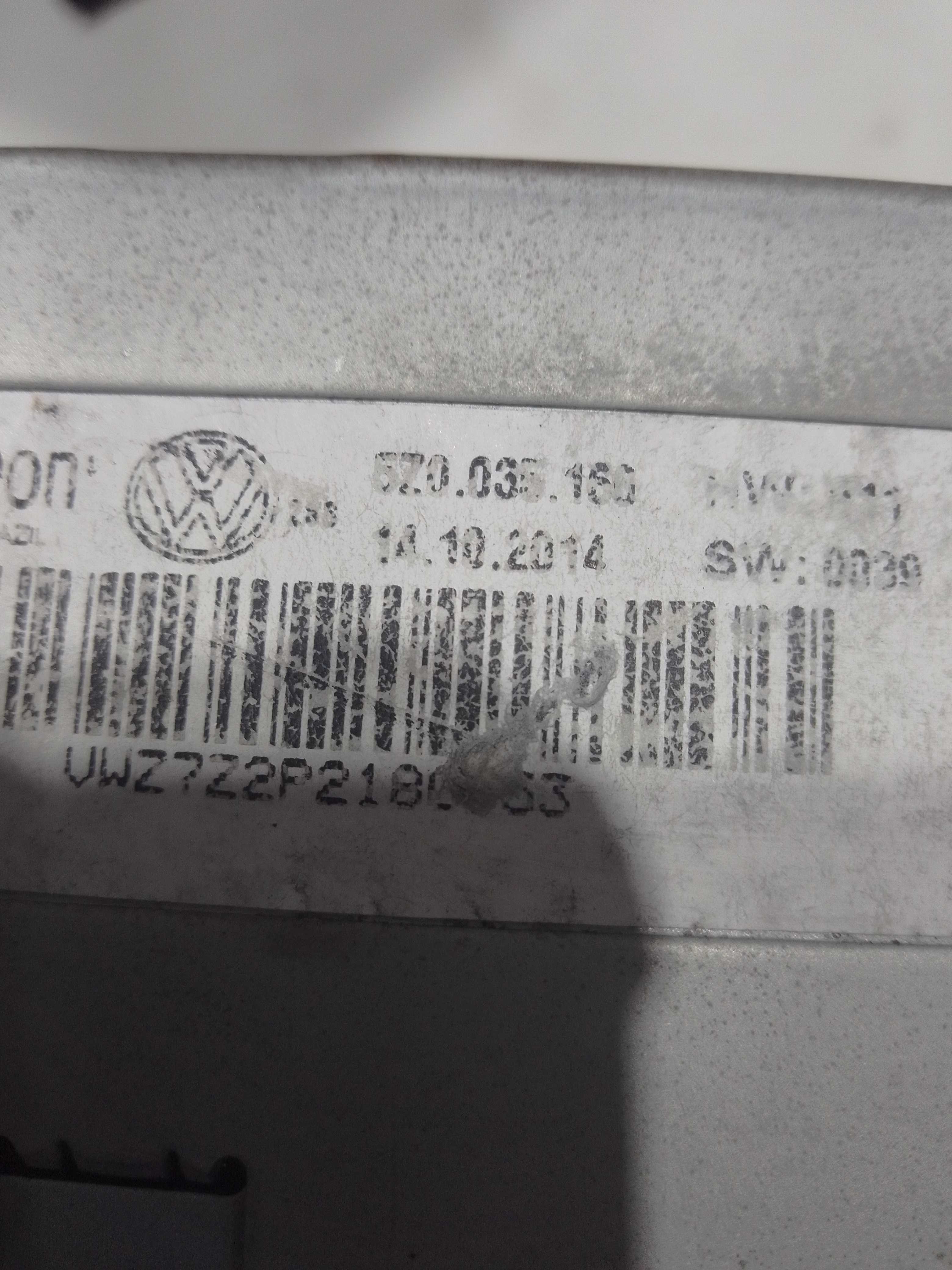 Radio original Volkswagen fox spacefox 2014 7