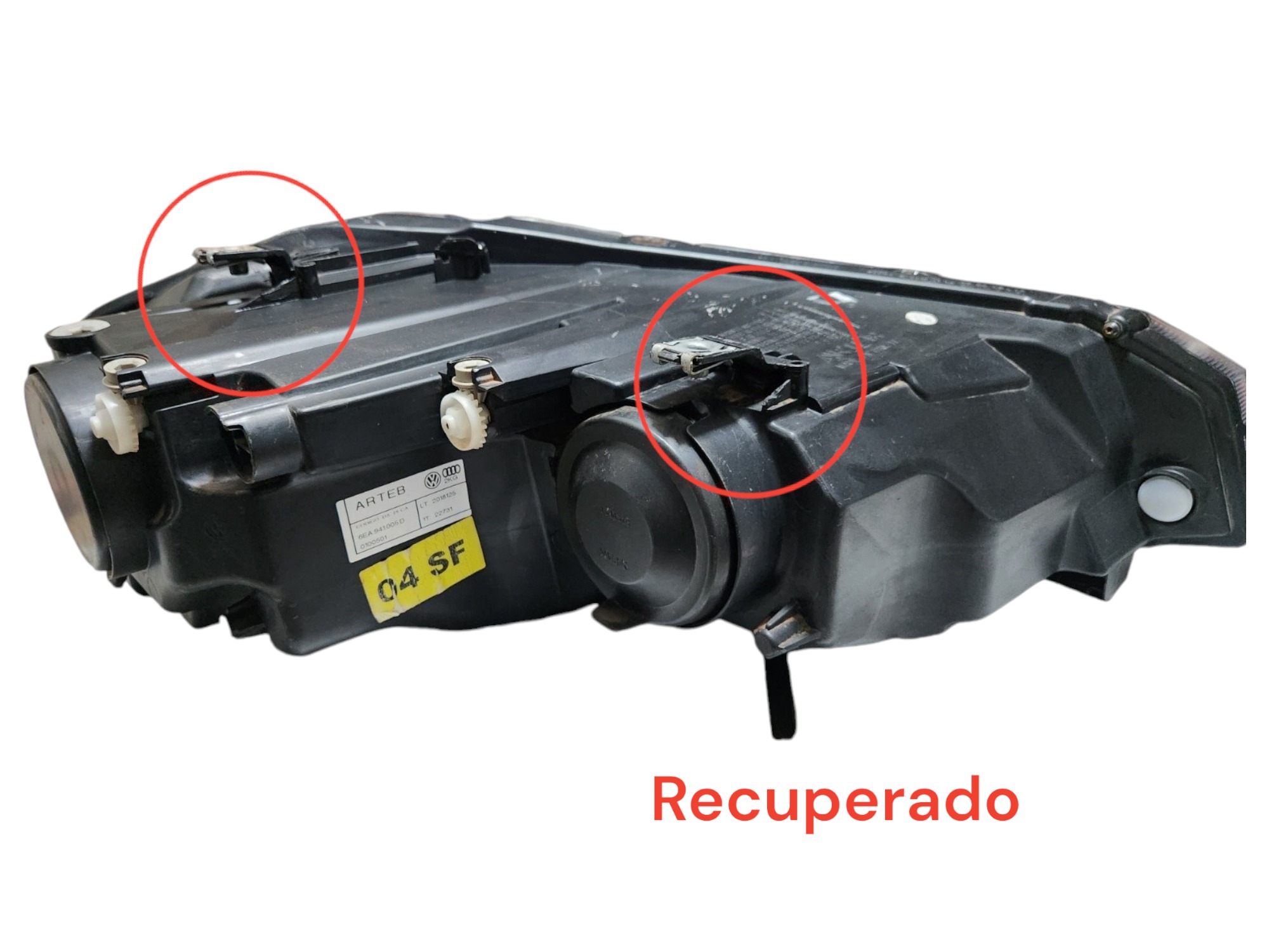 Farol Esquerdo Polo Virtus 2017 2018 2019 Esquerdo