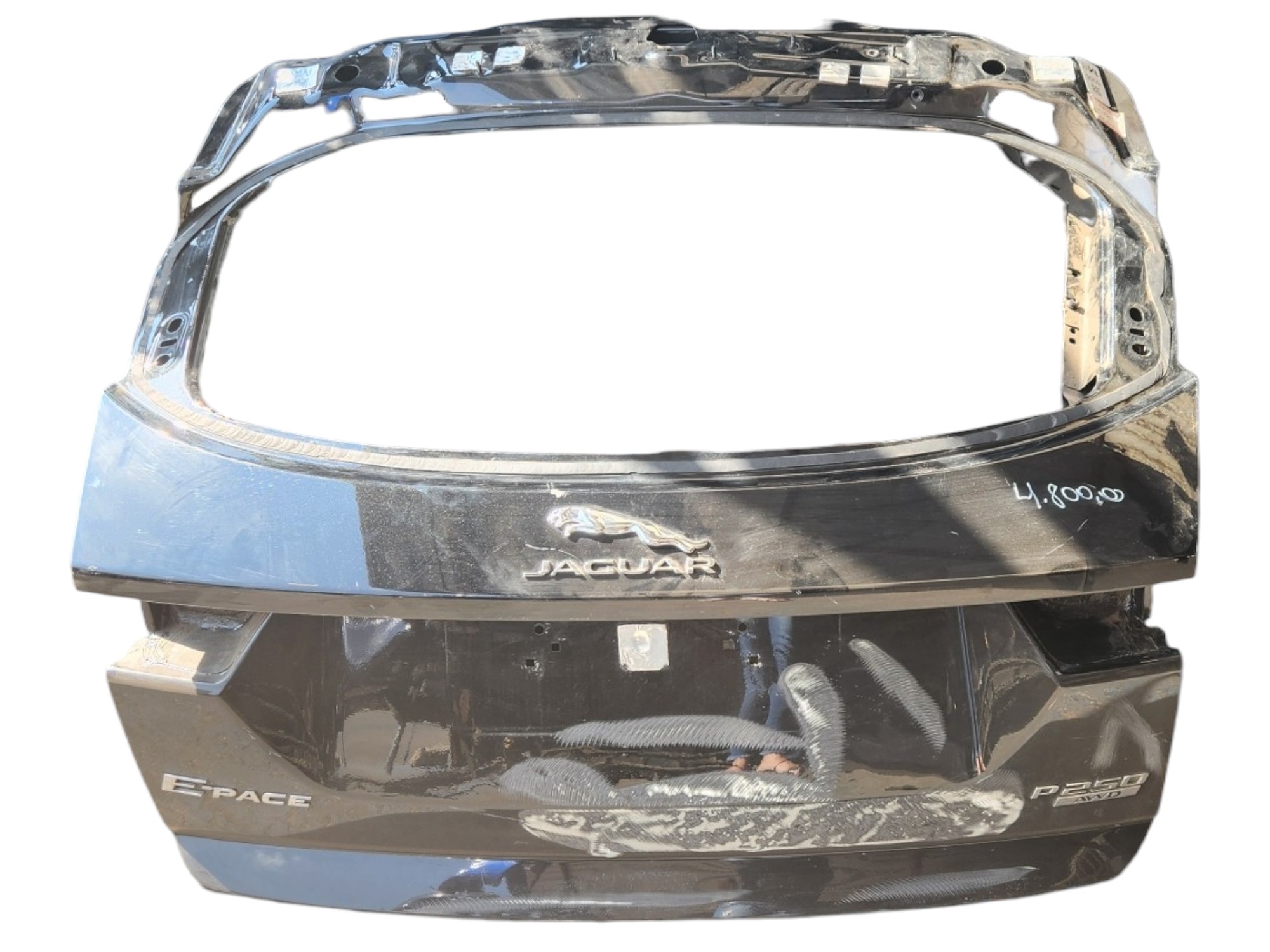 Tampa Traseira Jaguar E-pace 2018 2019 2020 2021 Preto