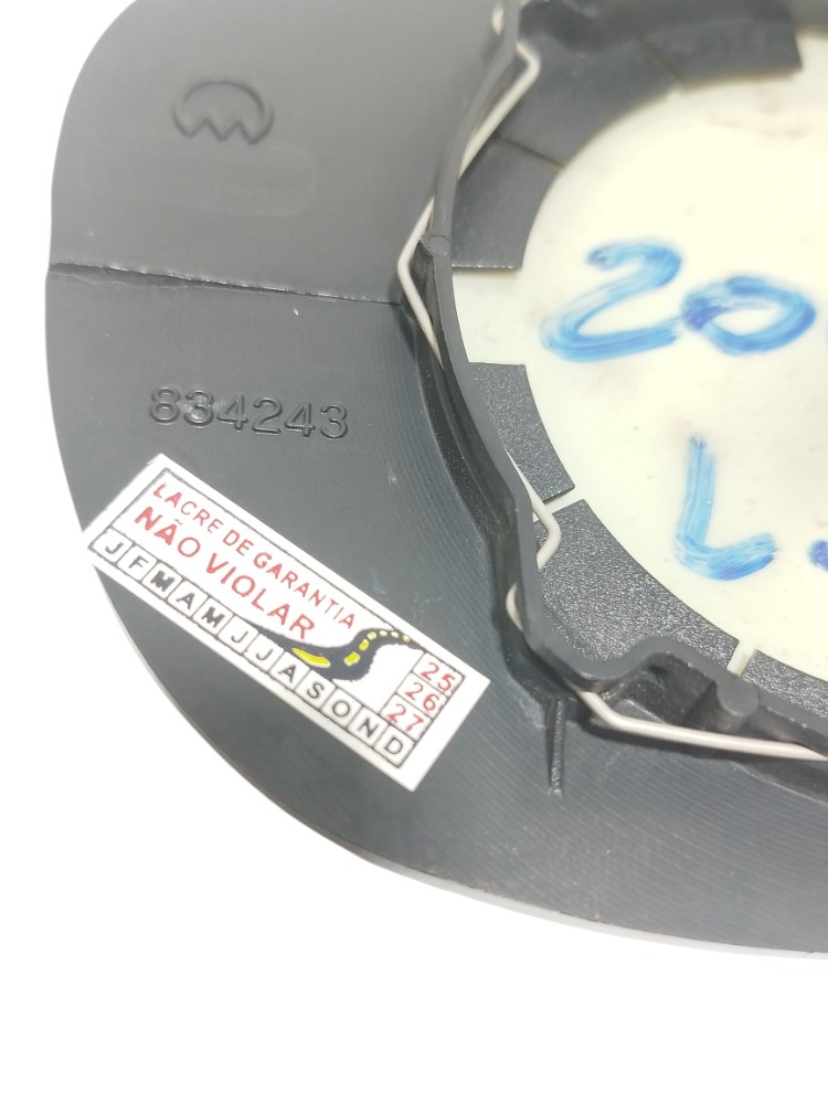 Lente espelho retrovisor Esqu Peugeot 206 original 834243 1
