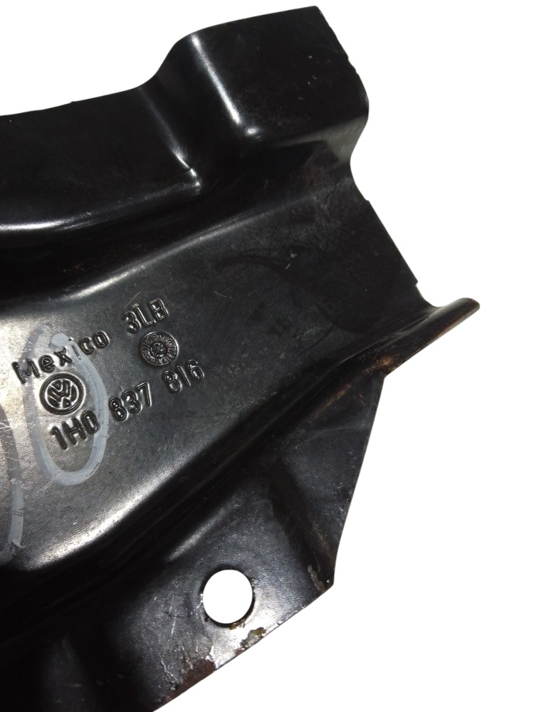 Chapa Capa Chicote Porta Dianteira Direita Golf 1994 A 2000 Preto 3
