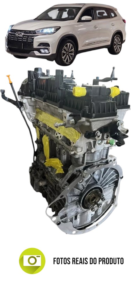 Motor Tgdi 1.6 Chery Tiggo 8 E 7  Ano 2022 2023 C/nota Baixa 1