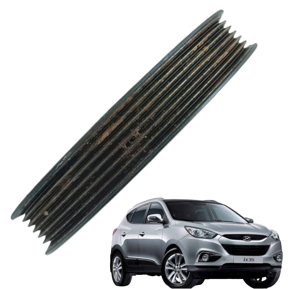 Polia Virabrequim Hyundai Ix35 2.0 16v Aut 2014 2015 2016 2