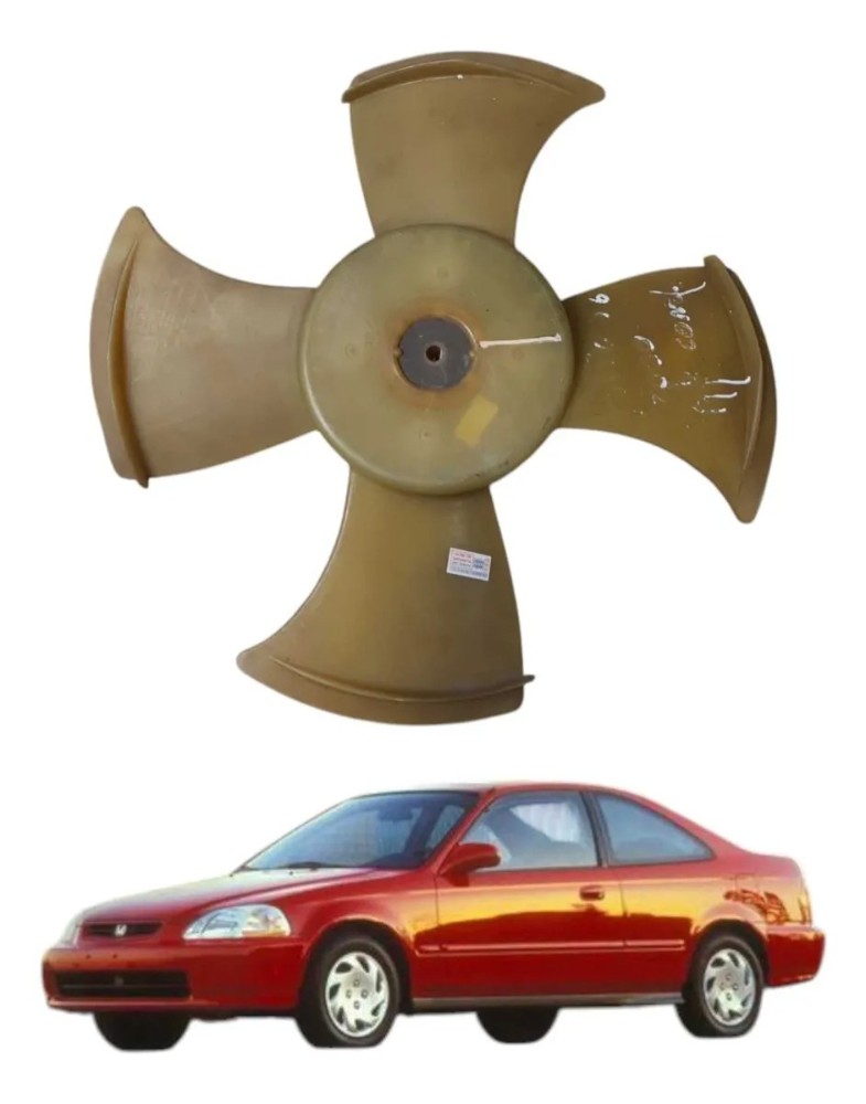 Ventoinha Com Motor Honda Civic 1996 1997 5532300 7