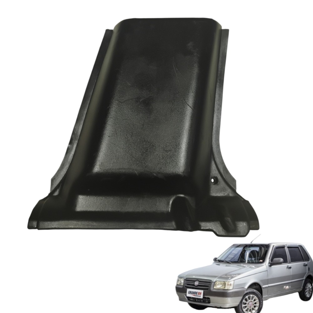 Acabamento Coluna Moldura Direito Fiat Uno Mille V19 Preto 7
