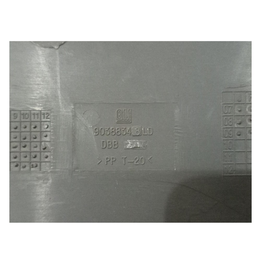 Porta Objetos Dianteiro Direito Corsa Classic  2009 A 2015 Cinza 5