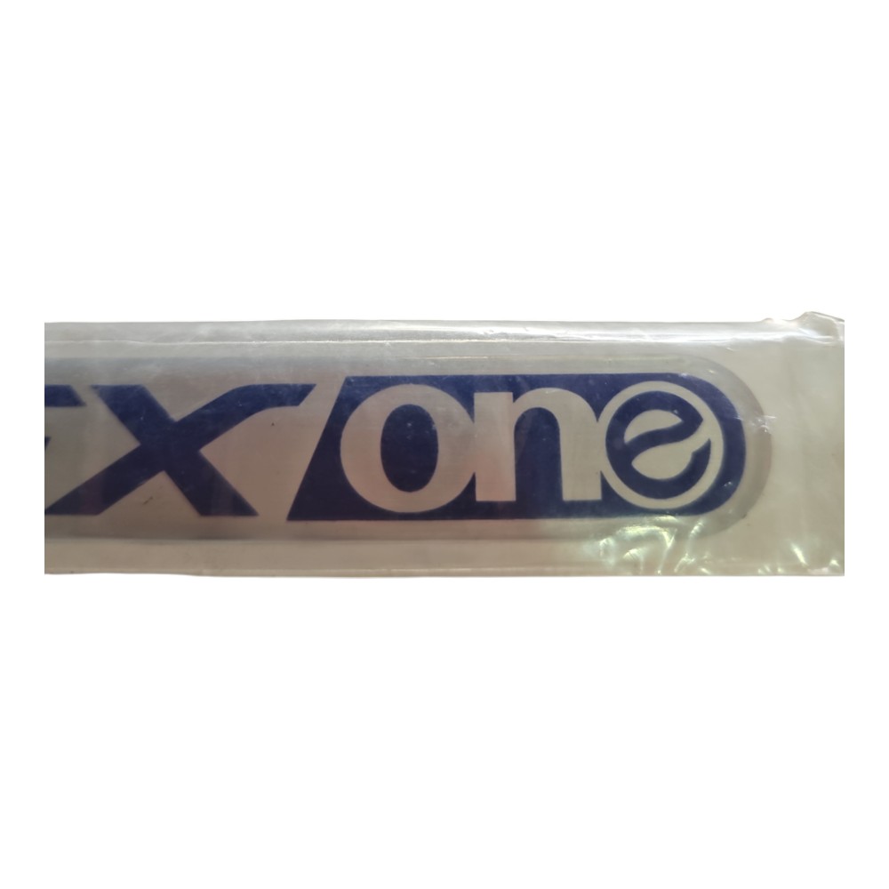 Emblema Adesivo Traseiro Honda Flex One Azul Azul Azul 6