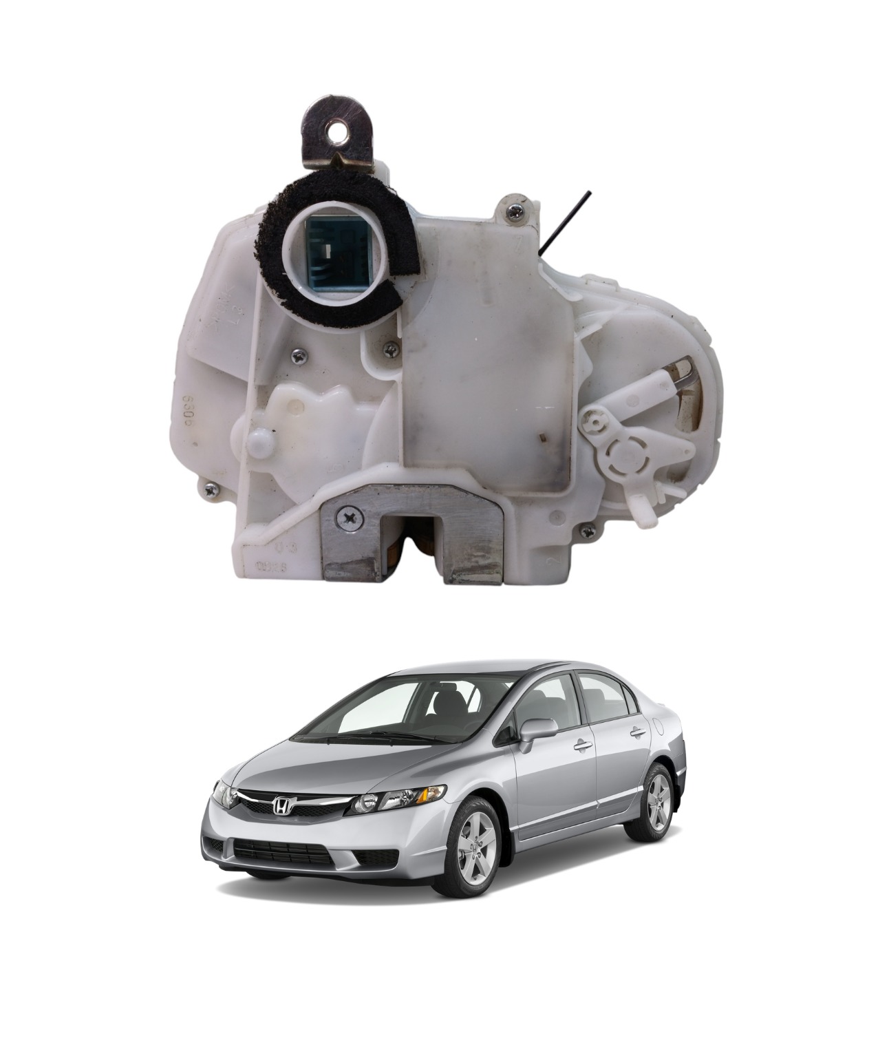 Tranca Porta Traseira Esquerda Honda Civic 2007 2011 1629