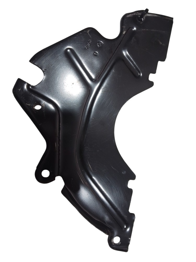 Defletor Lata Proteção Embreagem Fiat Novo Uno  Preto 2