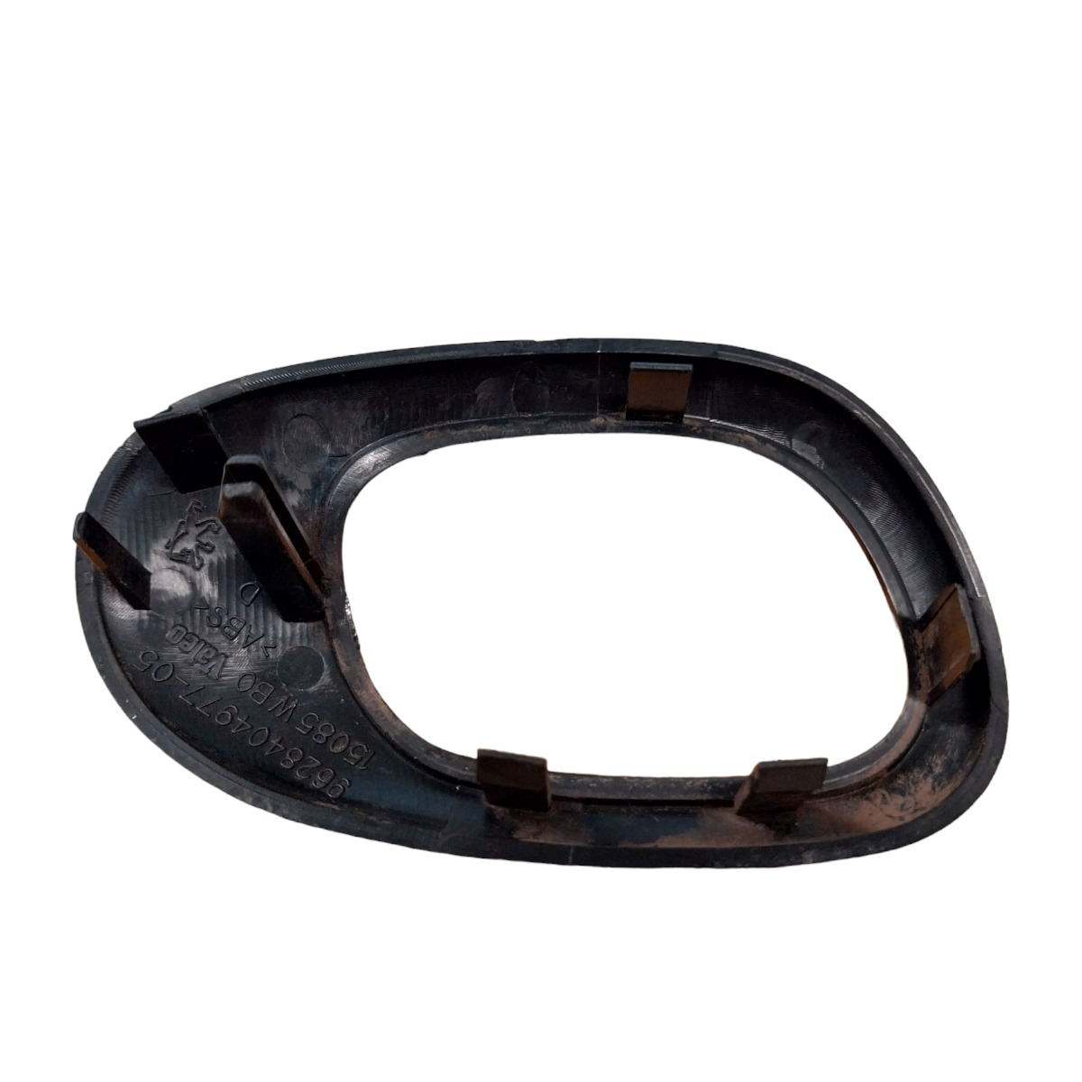 Moldura Maçaneta Interna Direita Peugeot 206 207 2002 A 2013 Preto Dianteira 2