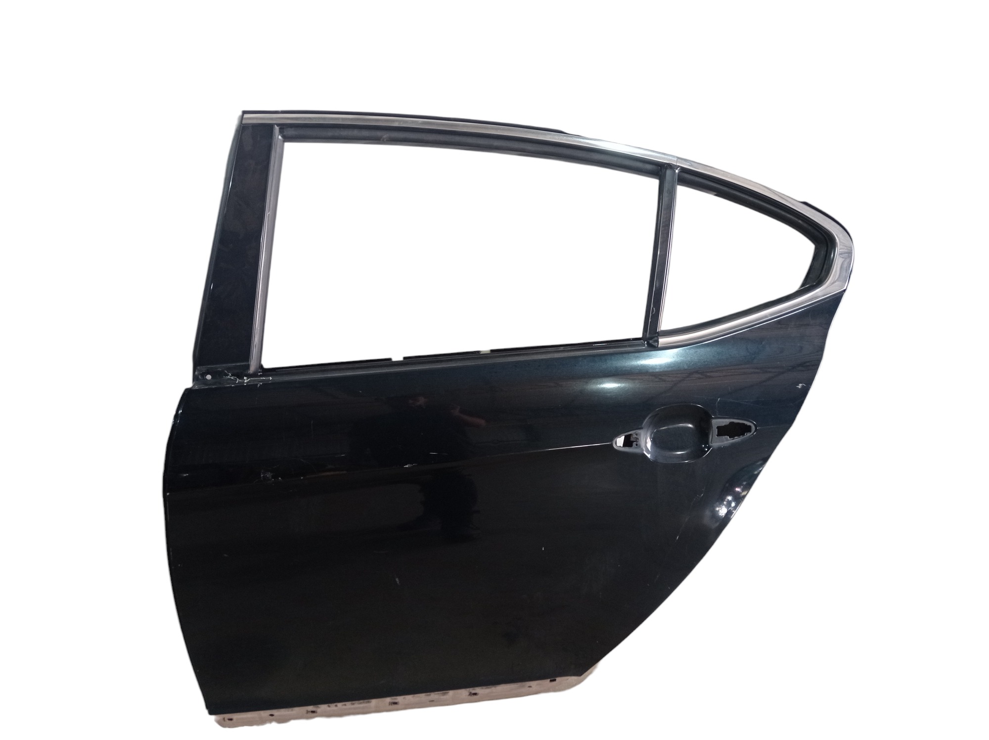 Porta Traseira Esquerda Kia Cadenza 2013 V547 Preto 6