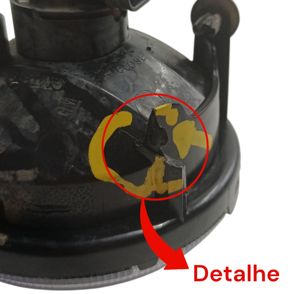 Farol Milha Com Detalhe Gm Captiva 2008 2009 2010 2011 2012 Transparente 5