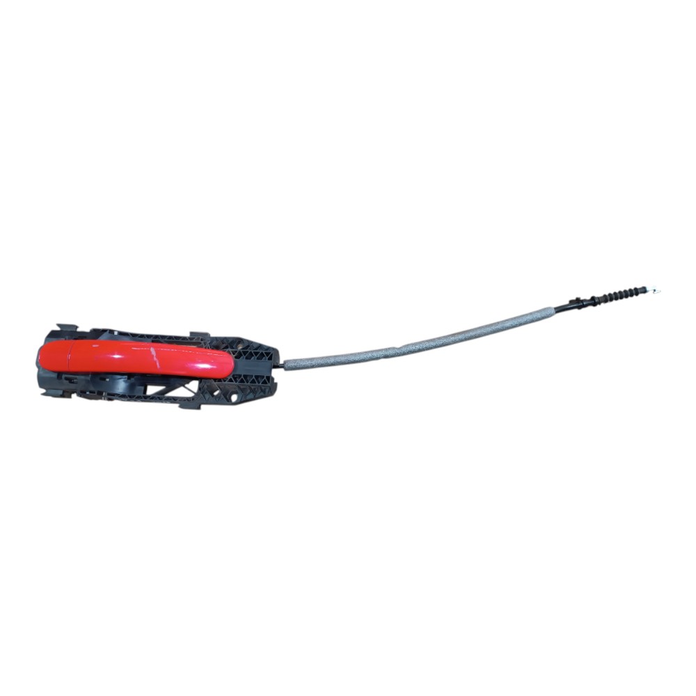 Maçaneta Externa Porta Traseira Esquerda Vw Up 2013 2017   Vermelho Traseira 1