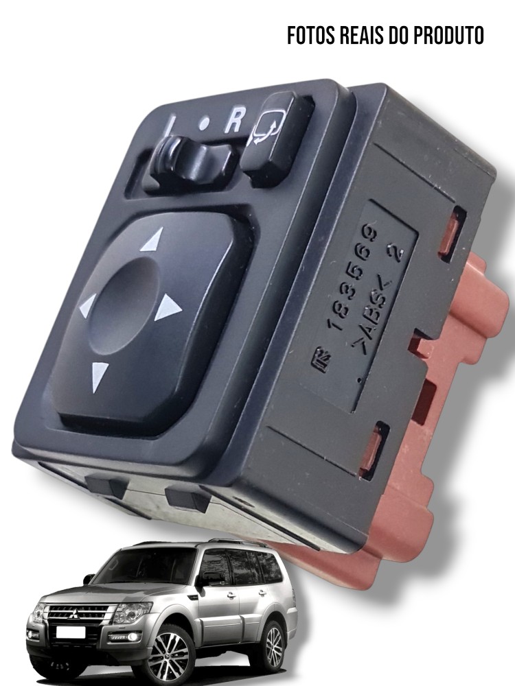 Botão Retrovisor Comando Elétrico Pajero Full 2008 A 2017 1