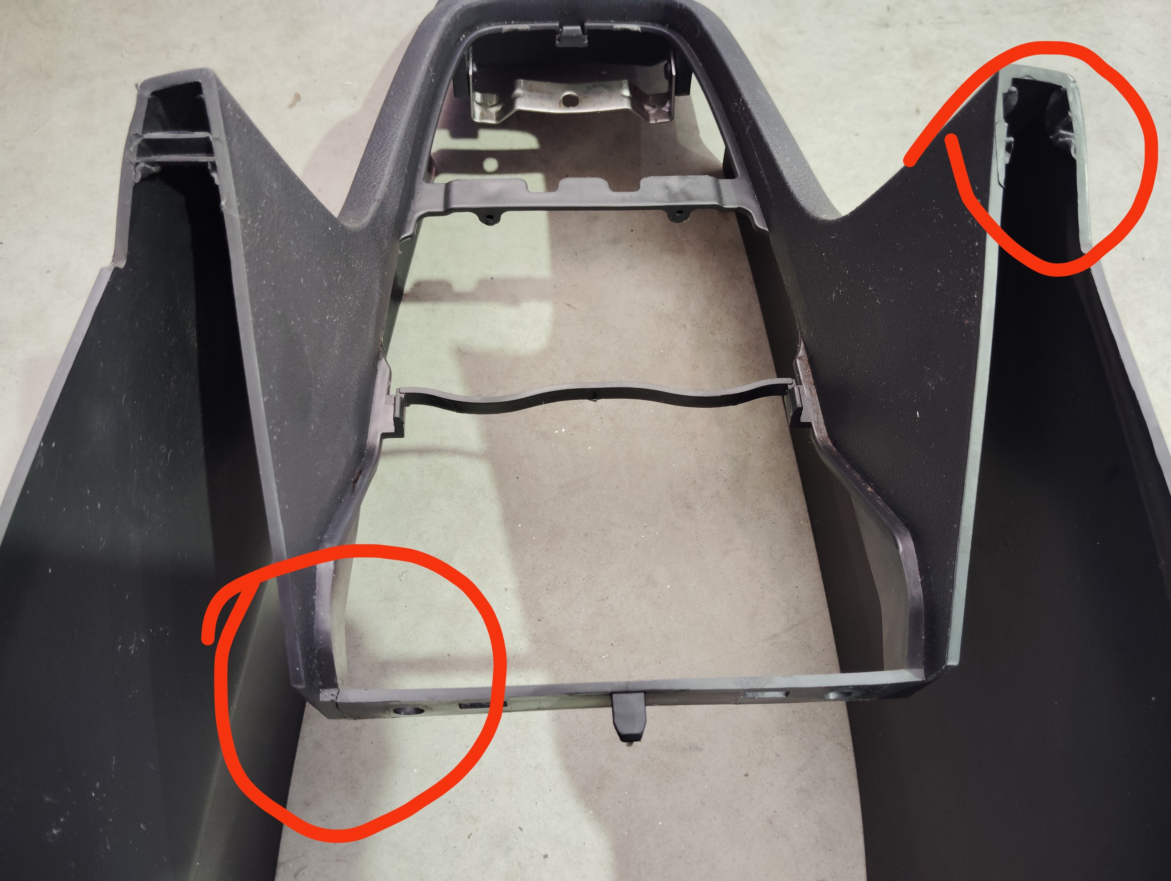 Moldura Console Central Vw Fox 2003 A 2010 2