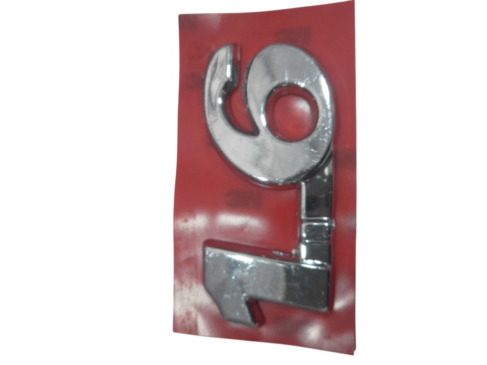 Emblema Volkswagen 1.6 Cromado Cromado 2