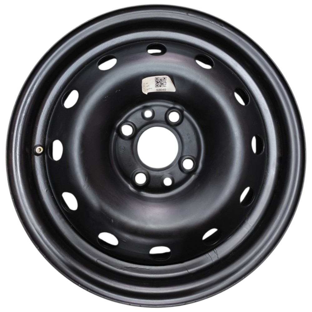 Roda Ferro Aro 14 4×100 Linha Honda Fit City Civic Preto Preto