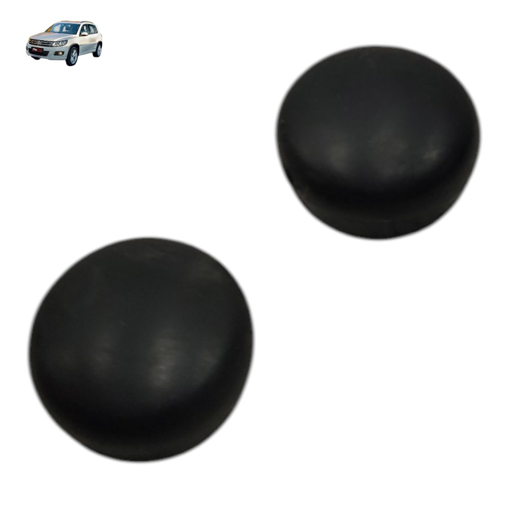 Par Tampa Parafuso Braço Limpador Vw Tiguan 2012 2013 2014 Preto 1