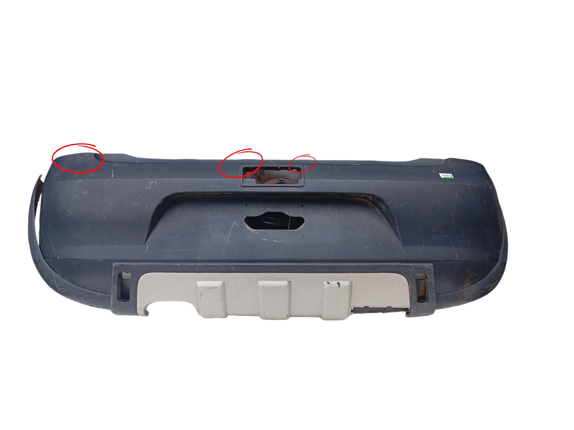 PARACHOQUE TRASEIRO VOLKSWAGEN CROSS FOX 2010 5Z0807421 2