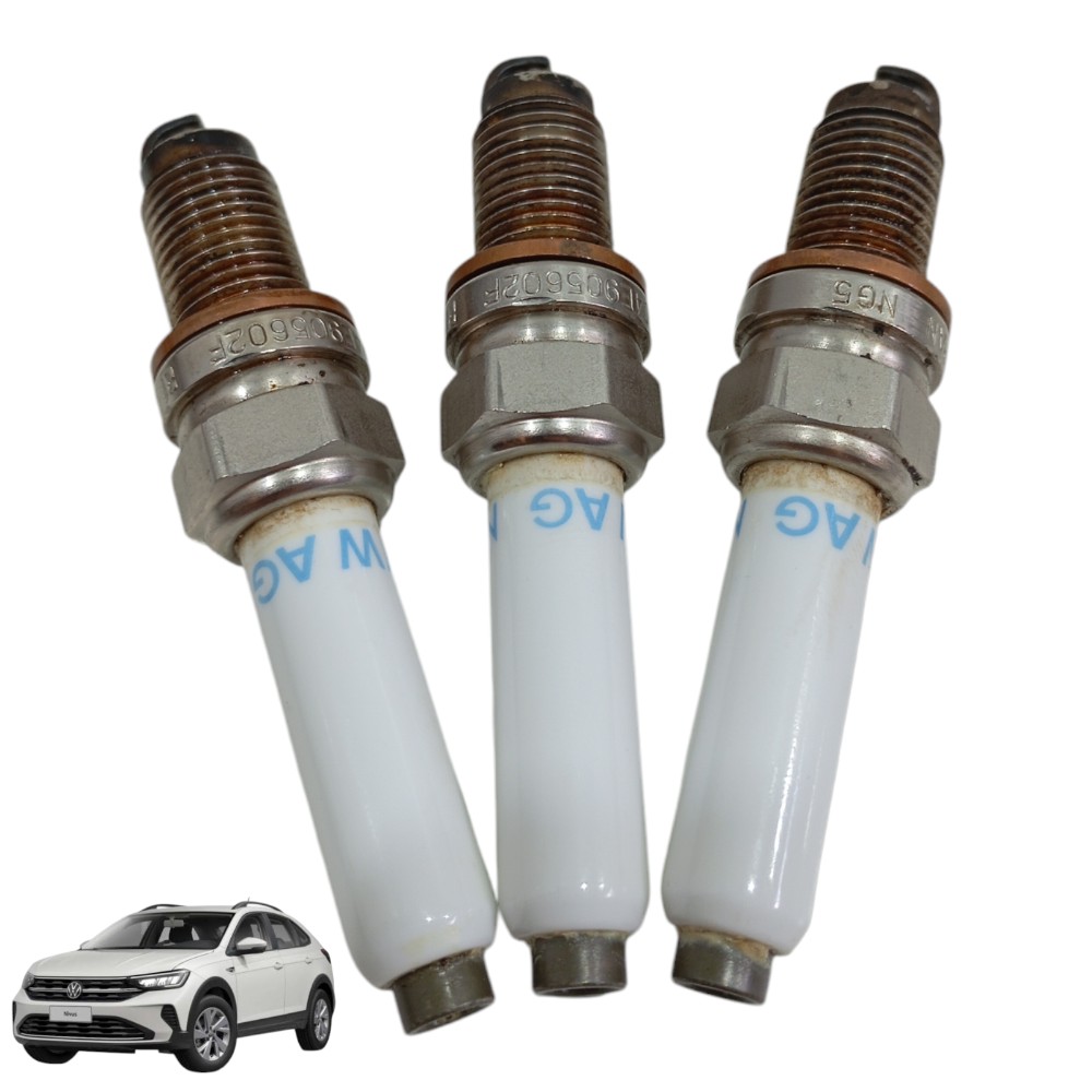 Jogo Vela De Ignição Vw Nivus Comfortline 2023 Cod04e905602f