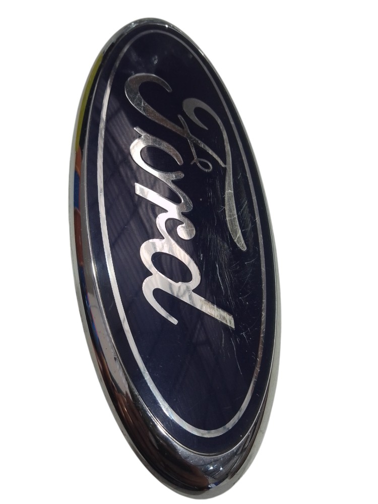 Emblema Tampa Traseira Ford Ka 2018/2024 Azul Escuro 15x6cm Azul-escuro 2