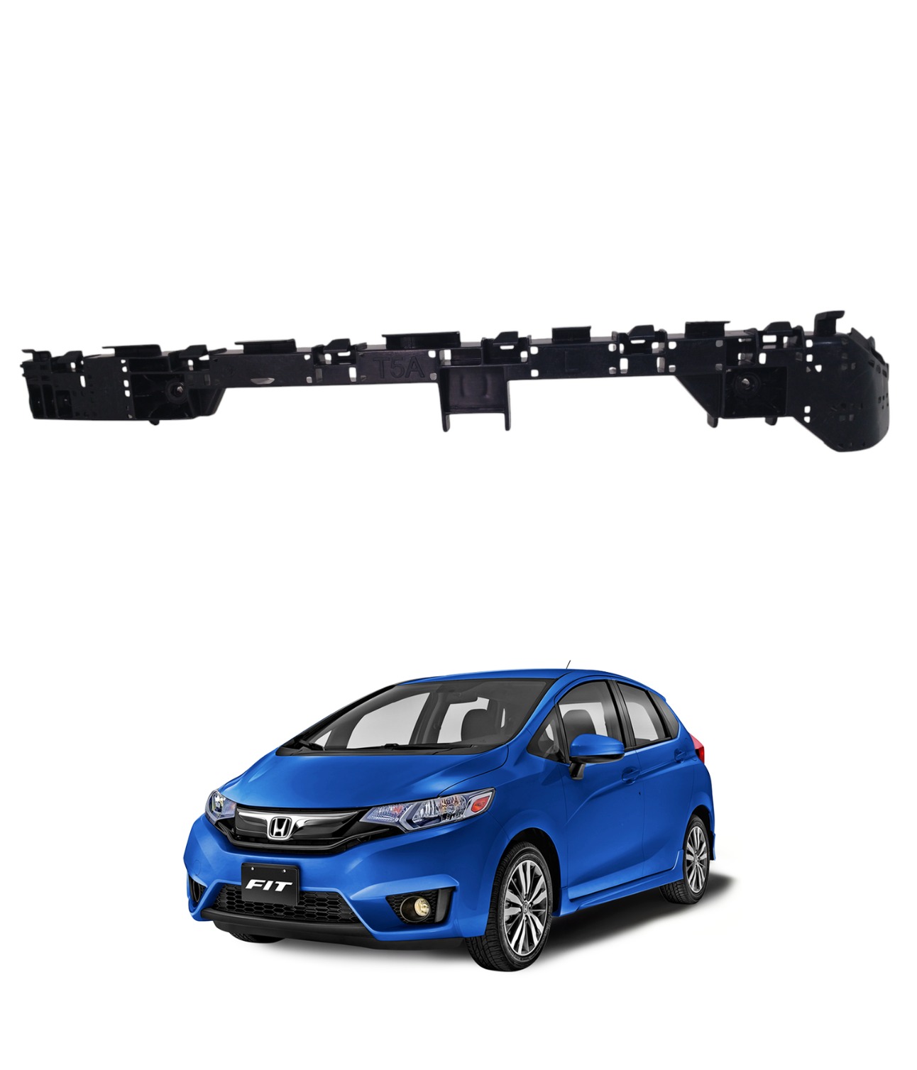 Guia Parachoque Traseiro Esquerdo Honda Fit 2015 2016 E5033