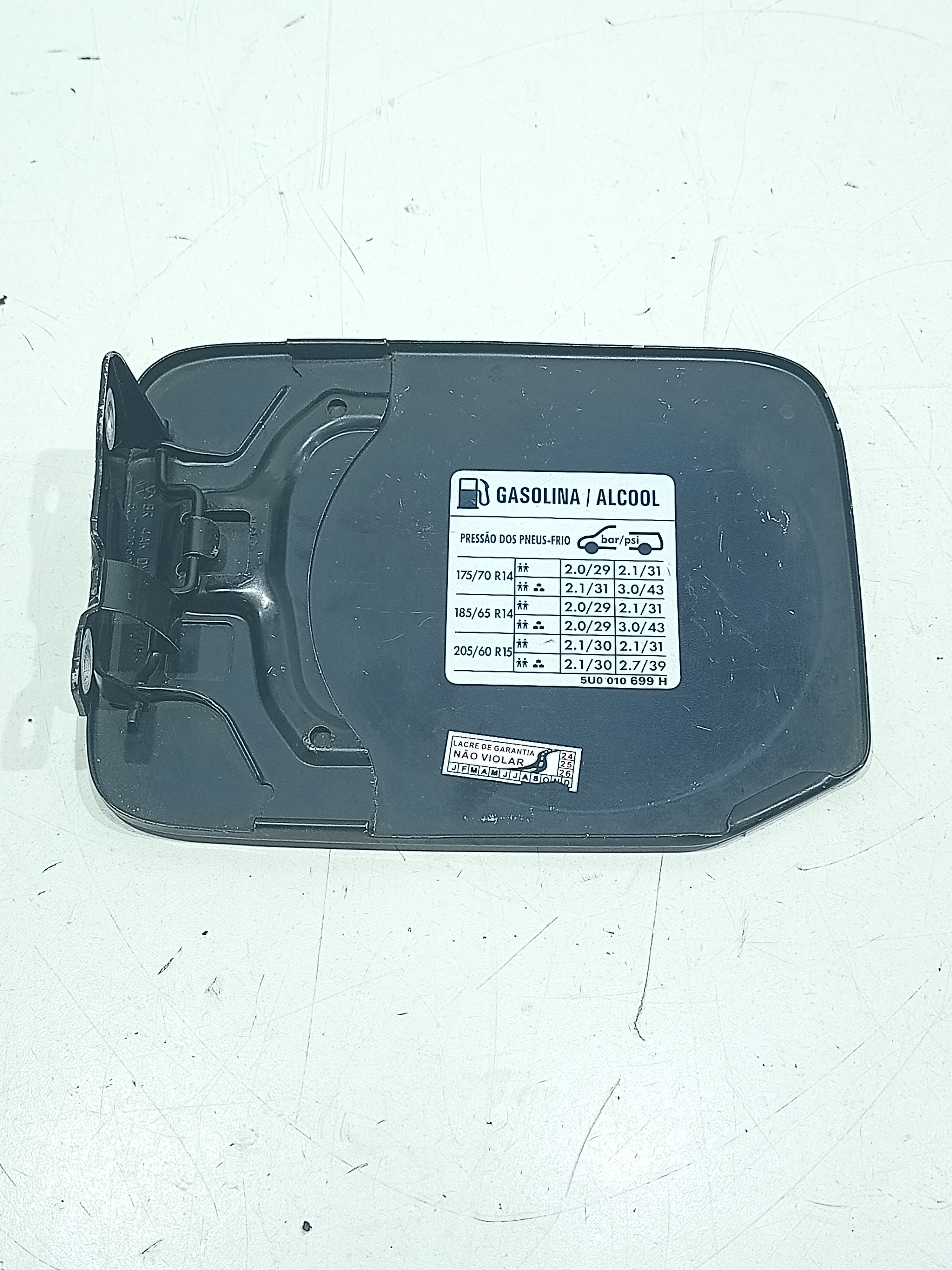 Portinhola Tampa Tanque Combustível Volkswagen Saveiro 2009 4