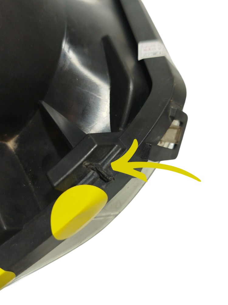 Farol Direito Auxiliar Milha Peugeot 308 408 2012 Orig Det Direito/passageiro 3