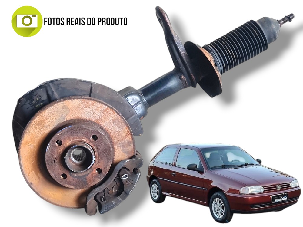 Torre amortecedor completo disco pinça gol g2 1999 original 1