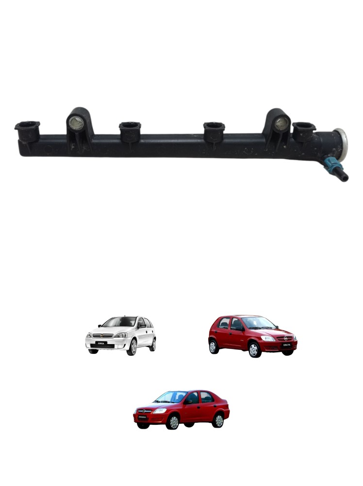 Flauta Injeção Combustível Gm Corsa 2003 A 2012