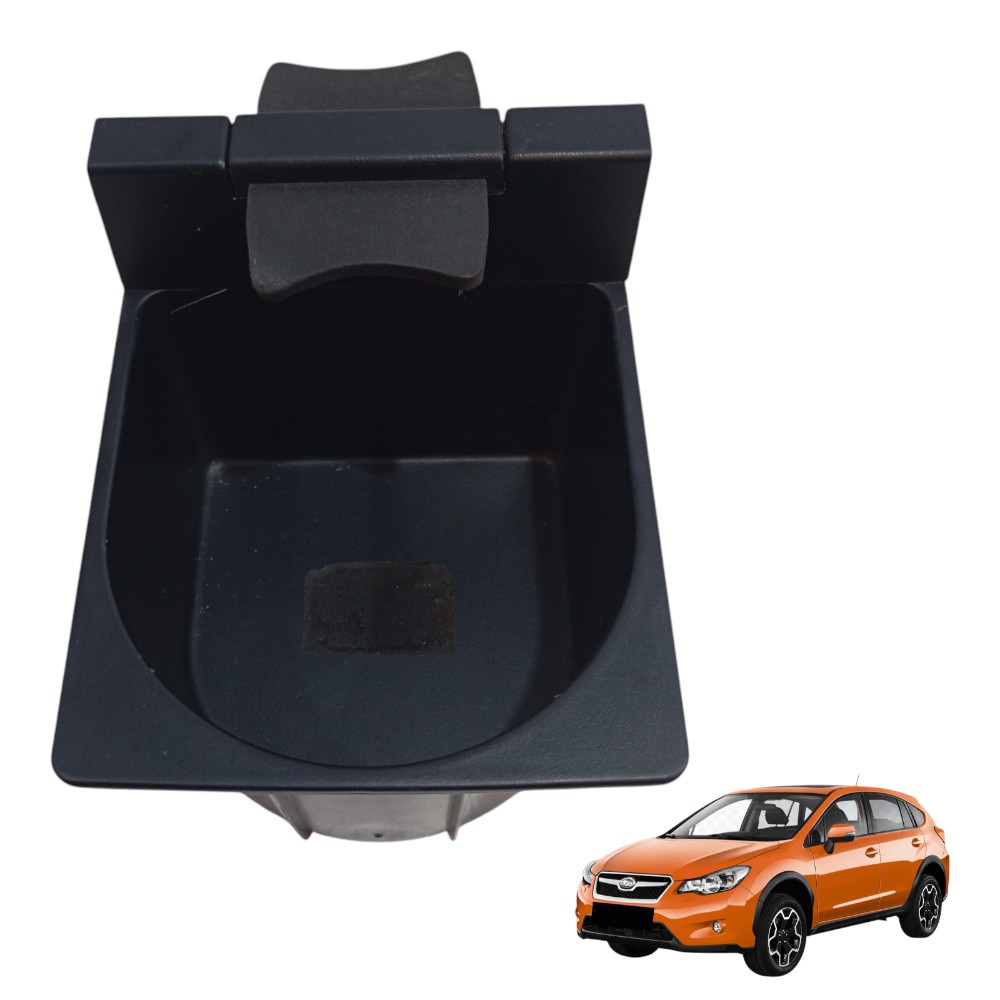Inserto Suporte Porta Copo Subaru Impreza Xv 2017 Preto