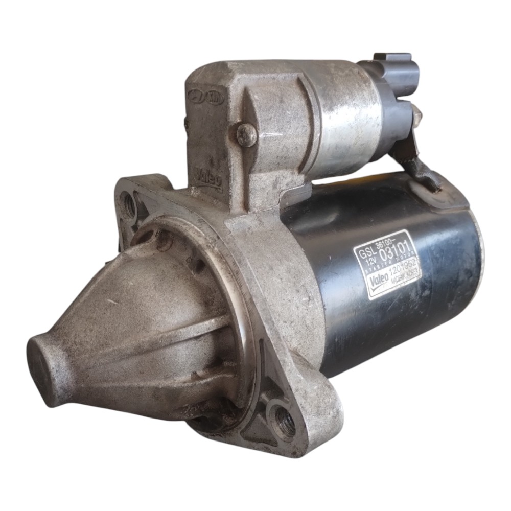 Motor Arranque Partida Hyundai Hb20 1.0 12v 3cc 2013 À 2019.