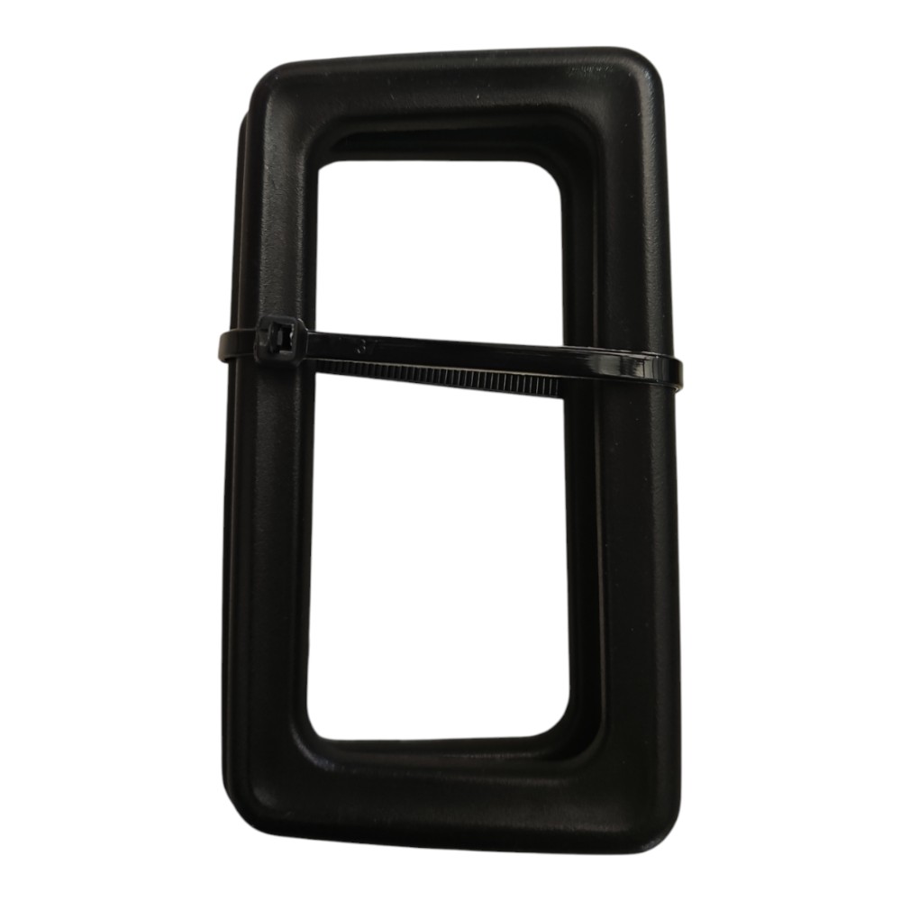 Par Moldura Maçaneta Interna Fiat Uno Mille 1991/2014 Preto Dianteira/traseira 1