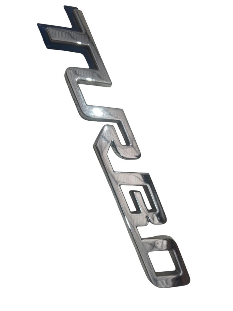 Emblema Azul Cromado Turbo Onix Tracker 2020 A 2025 Et3924 Azul Cromado 4