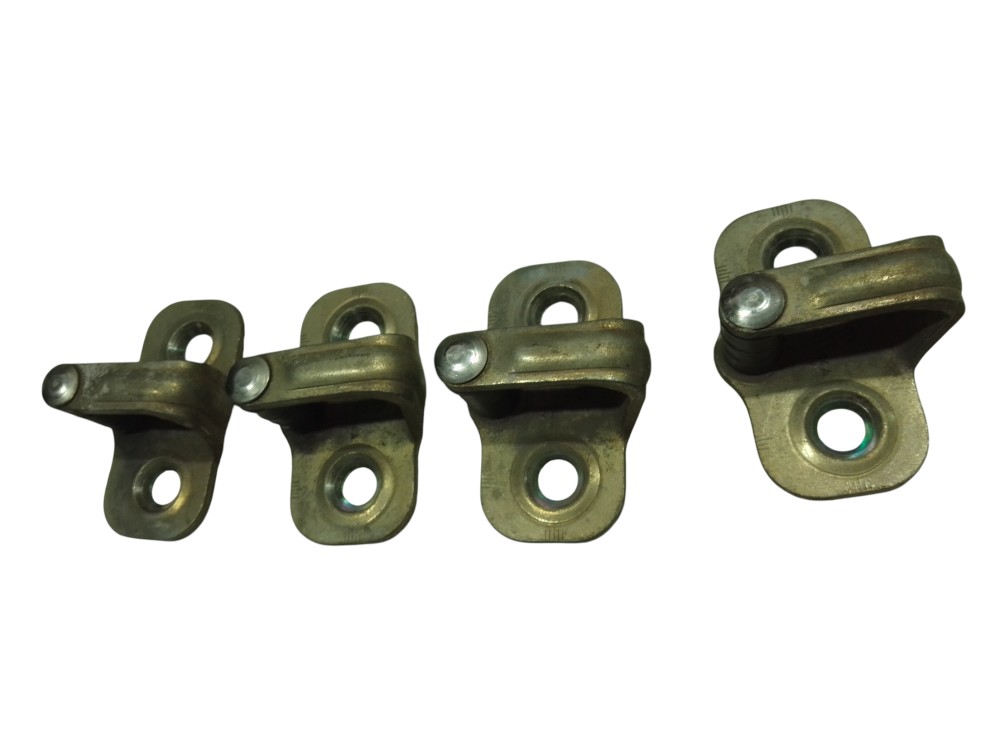 Jogo 4 Batentes Portas Cromado Vw Golf 94/00  1h0837c34a Cromado 3
