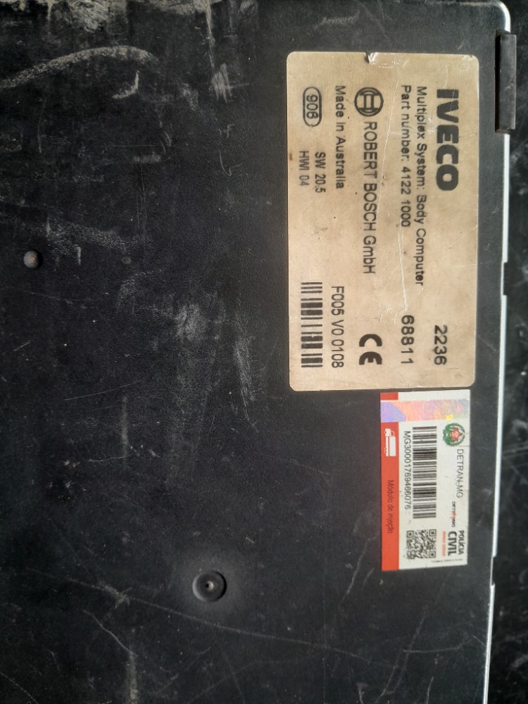 Modulo Injeção Iveco Com Detalhe – 41221000 4